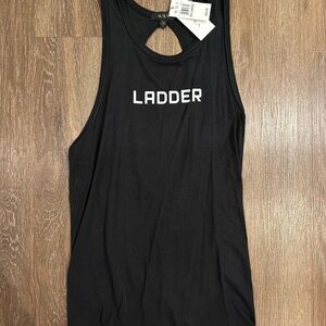 Alala Black Cut Out Sleeveless Tank Top